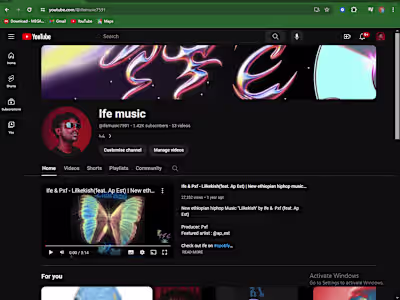 All my music I wrote mixed and mastered 