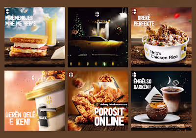 Random Social Media Content Design