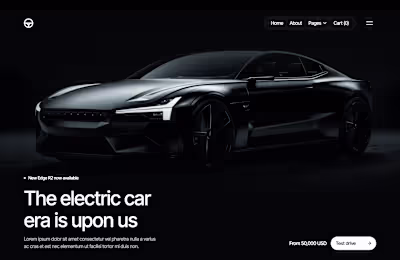 Interactive Business Website