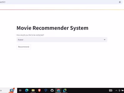 Projects/Movie_Recommendation_System at main · Hamd-Shakeel/Pro…