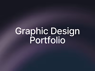 Graphic Design Portfolio