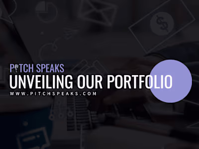 Company Profile - for an agency