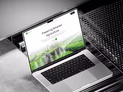 Building a Smart and Sustainable Motion Platform for Agriculture