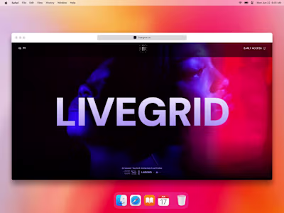Livegrid.io - Framer Migration and Talent Platform Revamp