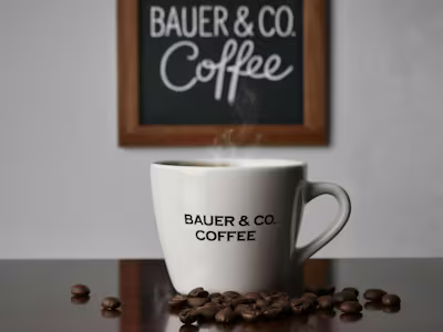 Bauer & Co. Coffee — Brand Identity & Signature Logo Design