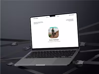 I’ve been exploring how to make portfolio home pages feel mo...