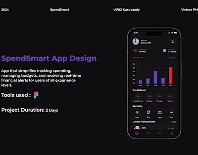 spendsmart app to track your spending :: Behance