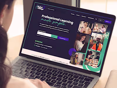 Upgrading the style of an ecommerce website.