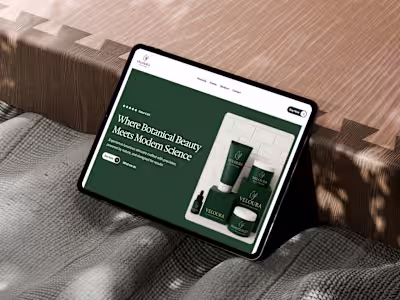 Case Study: Veloura Skincare Premium Brand Experience