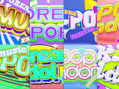 K-Pop Music Y2k Editable Text Effects