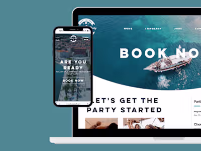 Out To Sea Split | Website Design & Booking Platform