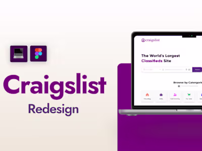 Craigslist (Redesign)