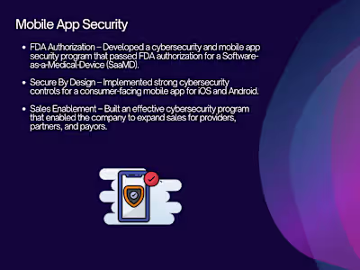 Mobile App Security for a Health Tech Company