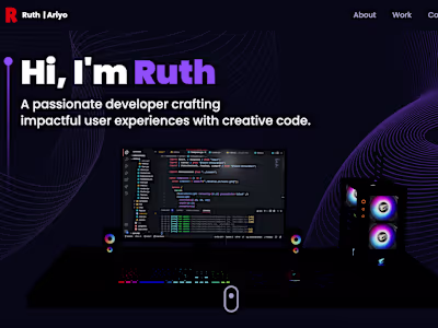 Portfolio website