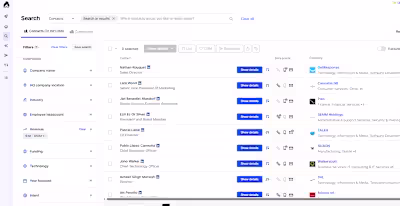 B2B Lead Generation using Lusha