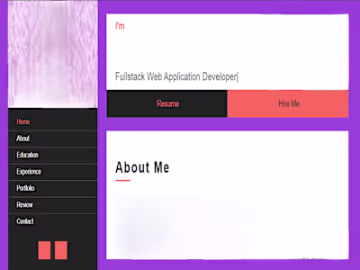 Personal Portfolio Website
