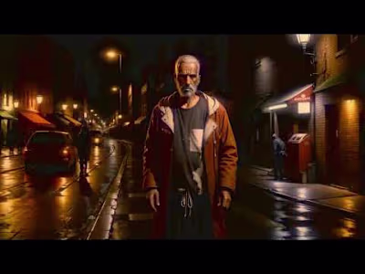 AI Music Video for Robo Grigorov