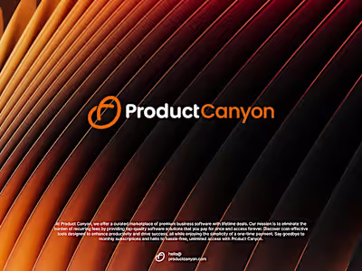 Product Canyon - Software Product Selling Company Branding