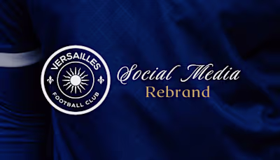 FC Versailles Social Media Rebrand