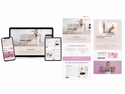 Holistic High-Achiever Coaching Site for Dr. Sarah Druckman ...