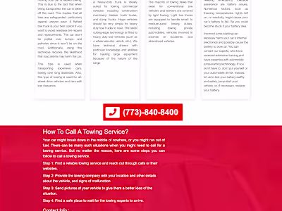 Towing Chicago (872) 259-8365 Call us 24/7