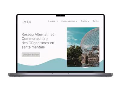 Redesigning RACOR's Website