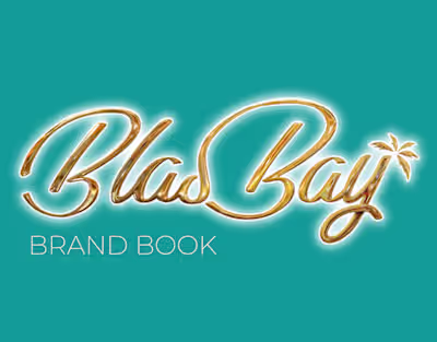 Blas Bay Brand Book on Behance