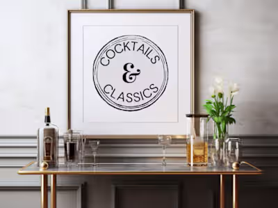 "Cocktails & Classics" Package Design