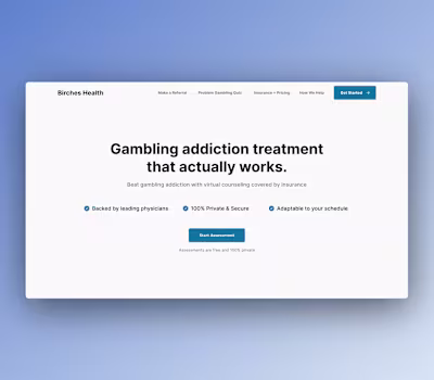 Birches Health - Website Redesign & Development