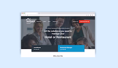InnQuest Canada Web Revamp
