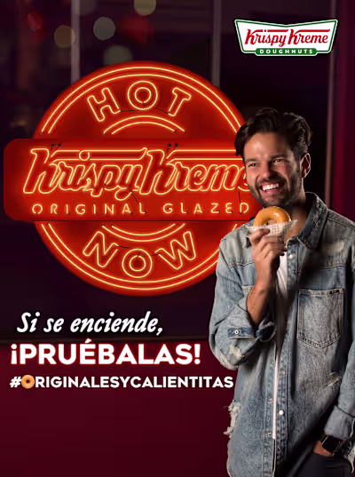 Krispy Kreme HOT NOW