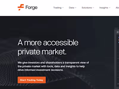 Welcome to Forge - A More Accessible Private Market