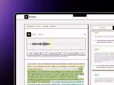 SpeakUp: AI Interview Coach