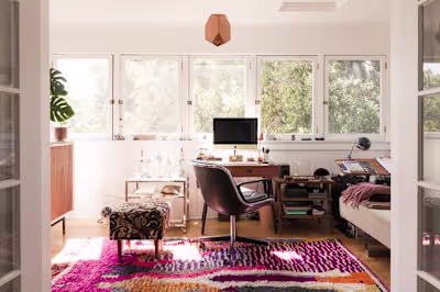 12 Boho Desks to Add to Your Home Office Stat