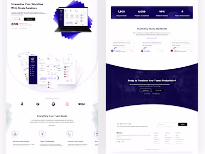 Strata Solutions (Product Management Software Website)