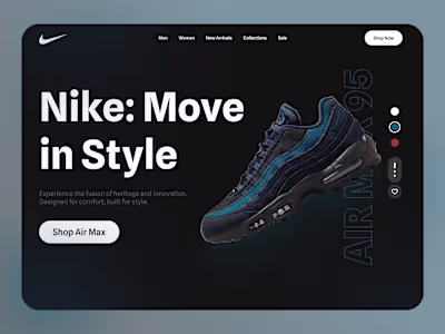 Nike Air Max – Landing Page