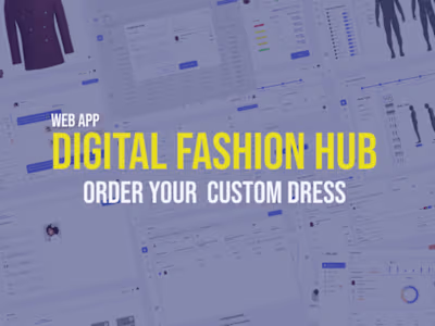 
Custom Designed Dress Shopping WebApp UX/UI Design