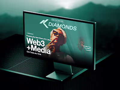 KDiamonds Brand Foundation and Teaser Website