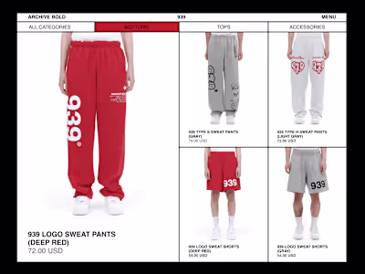 ARCHIVE BOLD REDESIGN