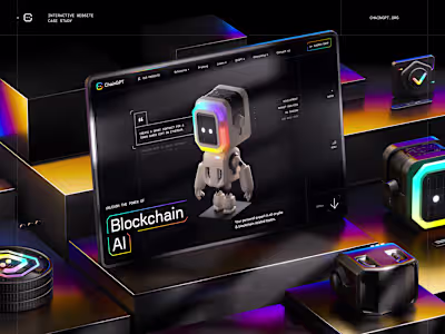 ChainGPT - Blockchain AI Website 