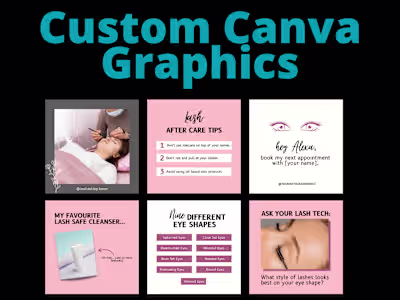 Custom Canva Graphics