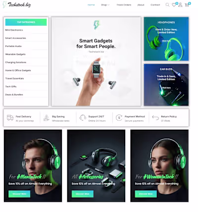 Techstock.biz (http://Techstock.biz), built and operated