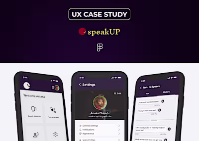 Speakup- UX case study :: Behance