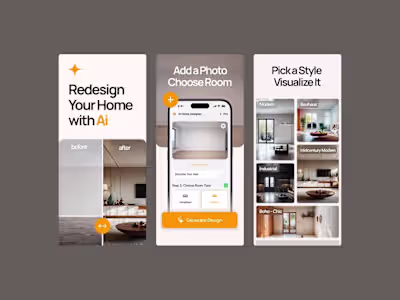 AI Interior App Screenshots