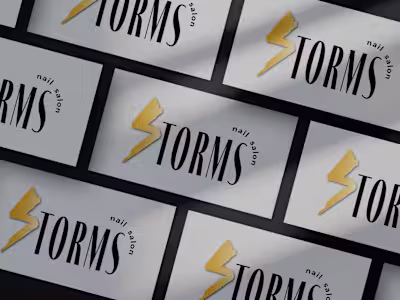 Brand Design: Storm's Nail Salon