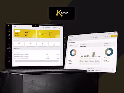 KUJA PLATFORM - Web App| SAAS| Redesign | Web | Figma