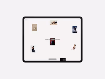 Portfolio Website for a Multidisciplinary Creative