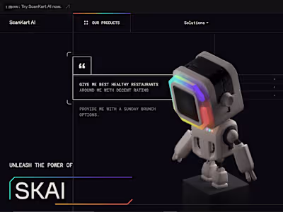 Scankart AI Bot and Website
