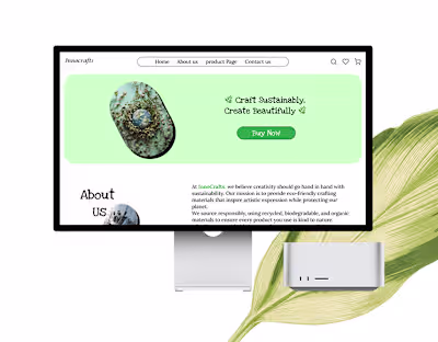 Greener Web–My UI/UX Design for Sustainability