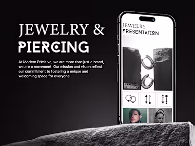 Rebranding for a Jewelry & Piercing Shop 